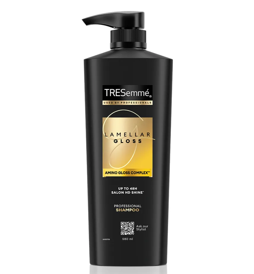 TRESemmé Lamellar Gloss Shampoo | Amino Gloss Complex | Up to 48H Salon Shine & Smooth Hair 1L