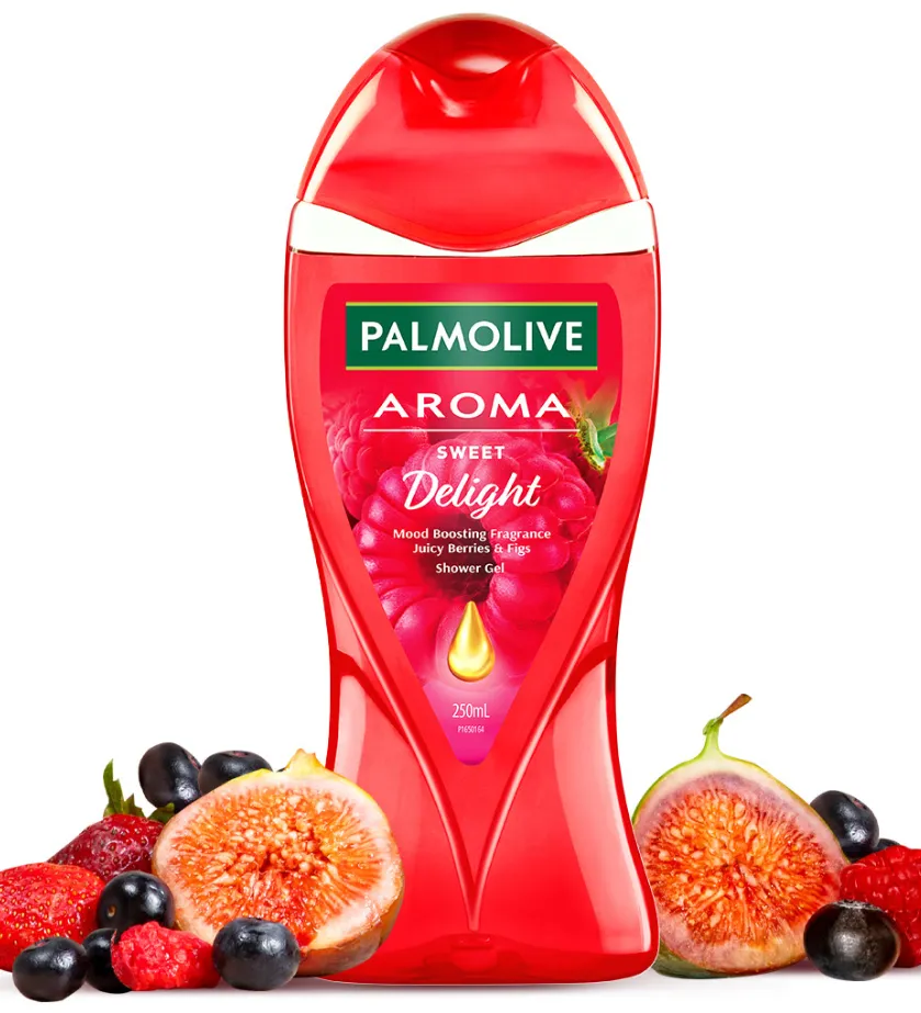 Palmolive Aroma Sweet Delight Shower Gel | Juicy Berries & Figs Fragrance | Mood Boosting Body Wash (250ml)