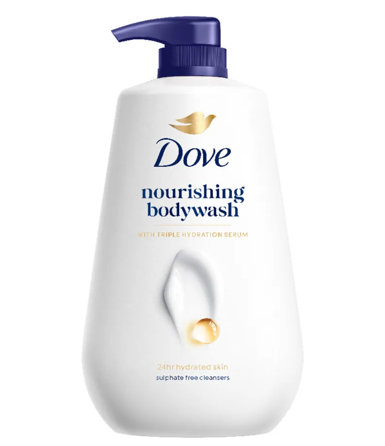 Dove Nourishing Body Wash with Triple Hydration Serum 825 ml